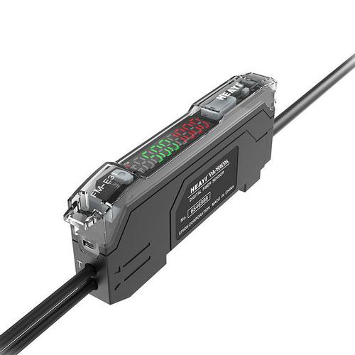 合熠工厂定制 智能型数字光纤传感器 模拟量双数显光纤放大器